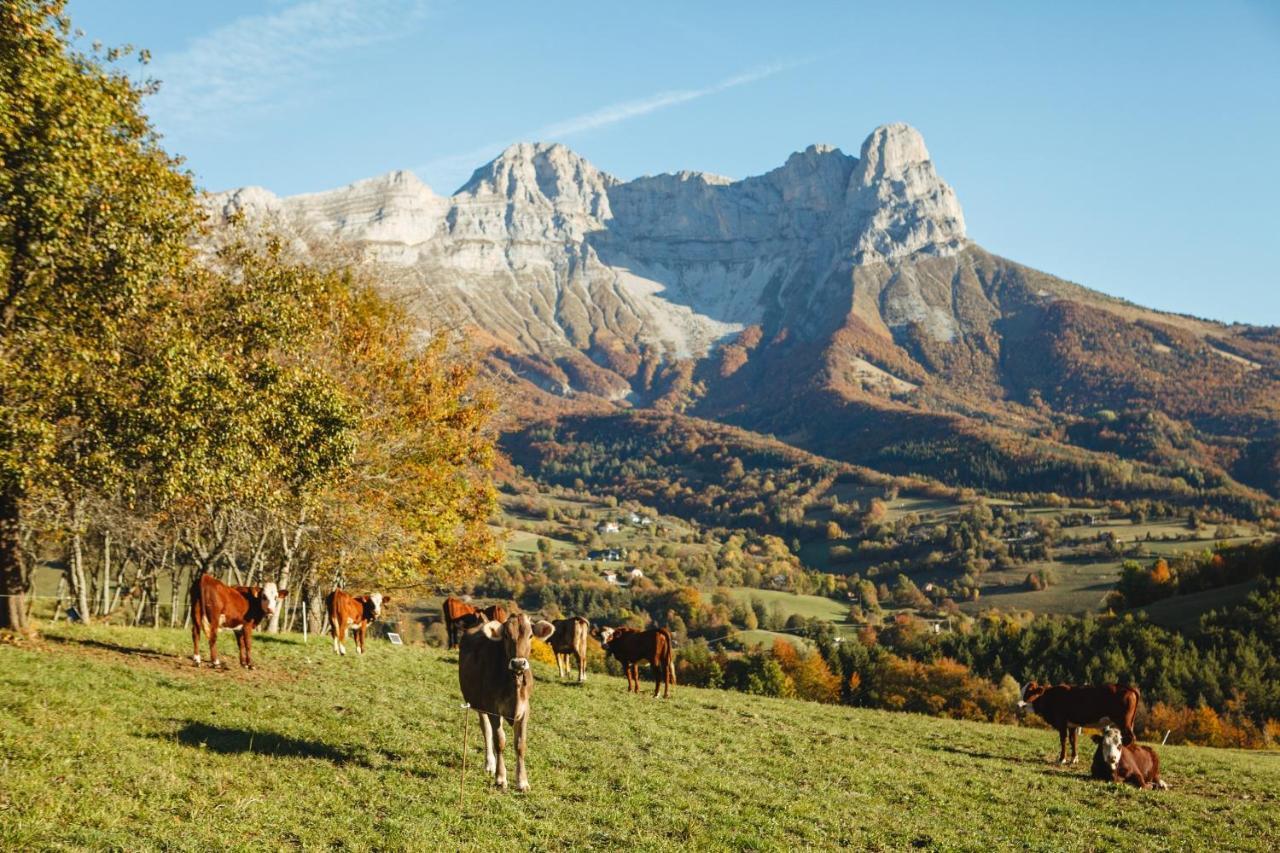 Les Chalets De Pre Clos En Vercors Saint-Andéol Zewnętrze zdjęcie